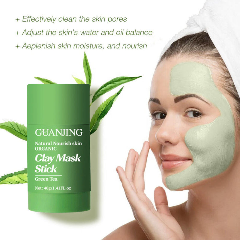 Mascarilla te verde Facial Limpiadora en Barra